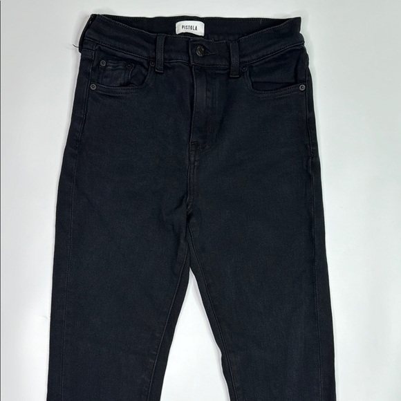 Black Pistola Skinny Split Ankle Pants Size 28 - Picture 2 of 12
